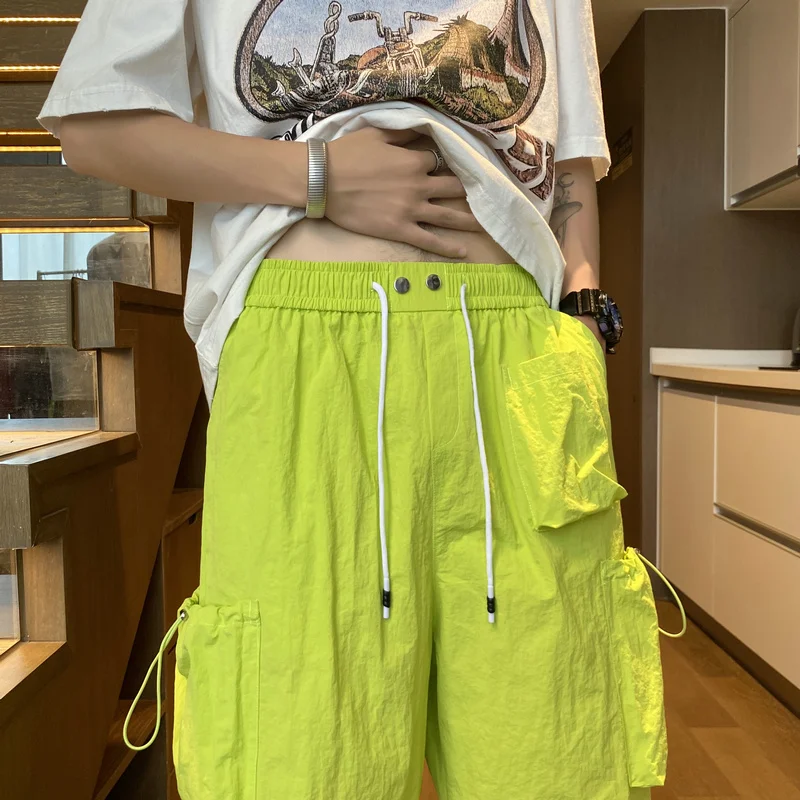 Summer Thin Shorts Men Fashion Multi Pocket Cargo Shorts Men Streetwear Hip Hop Loose Wide Leg Shorts Mens Beach Shorts M-2XL
Summer Thin Shorts Men Fashion Multi Pocket Cargo Shorts Men Streetwear Hip Hop Loose Wide Leg Shorts Mens Beach Shorts M-2XL