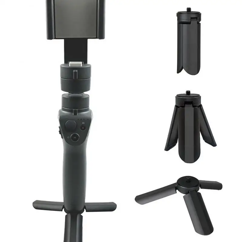 

Mini Tripod Mounts Gimbal Holder 180 Degrees Rotation High Quality For Low-angle Shot For DJI OSMO Mobile Durable Lightweight