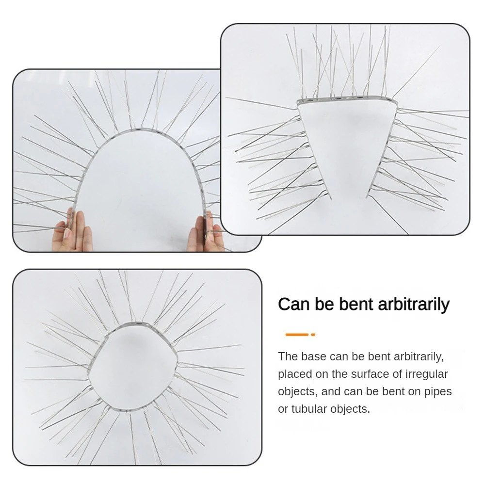 Репелленты для птиц, антикоррозийные, прочные, произвольно изогнутые, прочные Садовые принадлежности для балкона, защита от кошек, нержавеющая сталь 304
Репелленты для птиц, антикоррозийные, прочные, произвольно изогнутые, прочные Садовые принадлежности для балкона, защита от кошек, нержавеющая сталь 304