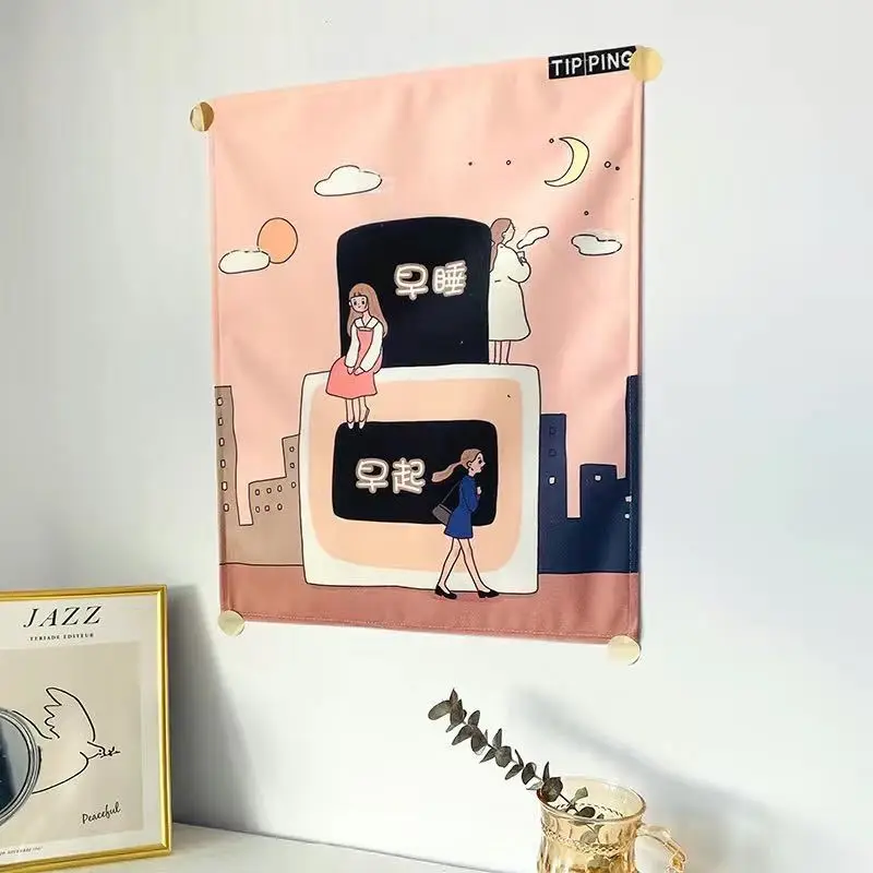 Hanging Cloth Background Fabric Ins Girl Room Decoration Dormitory Bedroom Wall Bedspread Cloth Anime Tapestry Kawaii Room Decor
Hanging Cloth Background Fabric Ins Girl Room Decoration Dormitory Bedroom Wall Bedspread Cloth Anime Tapestry Kawaii Room Decor