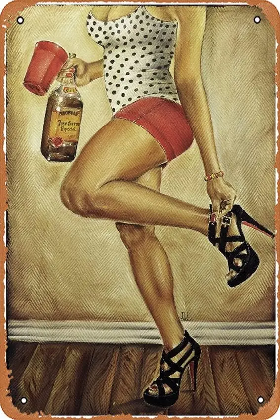 Jose Cuervo Wall SculpturesSign Home Vintage Art Decor Painting Metal Tin Sign 12X8 Inch
Jose Cuervo Wall SculpturesSign Home Vintage Art Decor Painting Metal Tin Sign 12X8 Inch