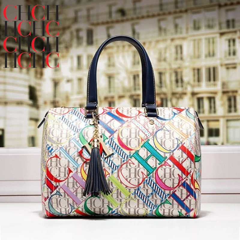 Infinite Charm Ladies CHCH HCHC Boston Bag 2022 New Luxury Brand Famous Designer Fashion Large-capacity Handbag
Infinite Charm Ladies CHCH HCHC Boston Bag 2022 New Luxury Brand Famous Designer Fashion Large-capacity Handbag