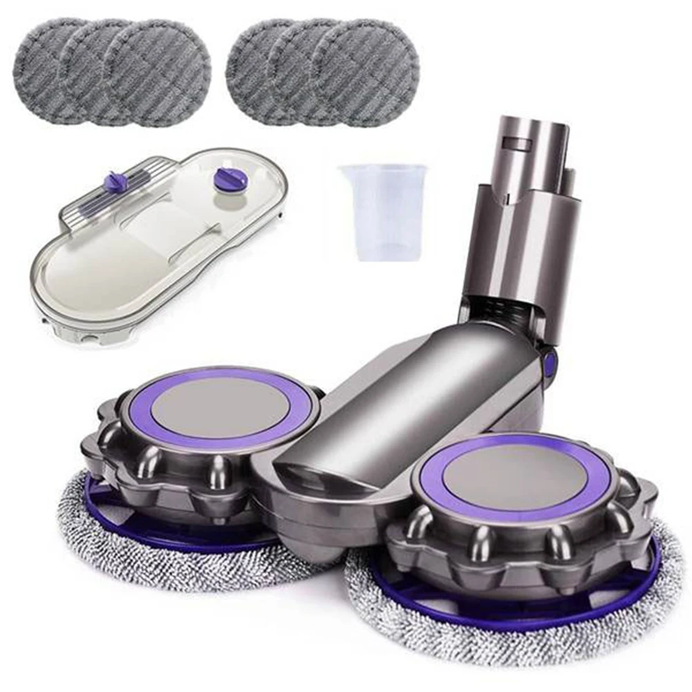 Electric Wet Dry Mopping Water Mop Head Attachment Compatible for Dyson Vacuum Cleaner V6 Dc58/Dc59/Dc62 Model
Electric Wet Dry Mopping Water Mop Head Attachment Compatible for Dyson Vacuum Cleaner V6 Dc58/Dc59/Dc62 Model