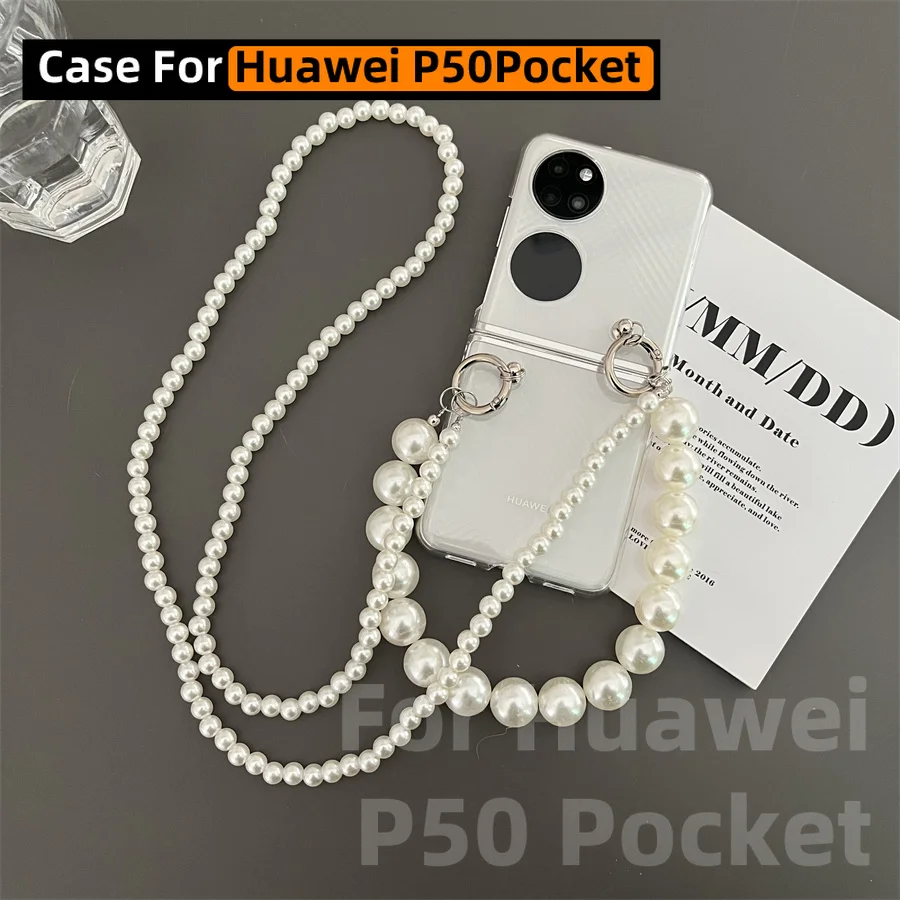 Huawei P50 Pocket case Fashion Pearl Crossbody Chain/ Hand Bracelet Folding Phone Case Back Cover Huawei P50 Pocket Case
Huawei P50 Pocket case Fashion Pearl Crossbody Chain/ Hand Bracelet Folding Phone Case Back Cover Huawei P50 Pocket Case