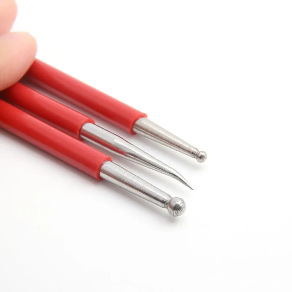 3pcs Clay Sculpting Kit Sculpt Smoothing Wax Carving Pottery Ceramic Tools Polymer Shapers Modeling Carved Tool
3pcs Clay Sculpting Kit Sculpt Smoothing Wax Carving Pottery Ceramic Tools Polymer Shapers Modeling Carved Tool