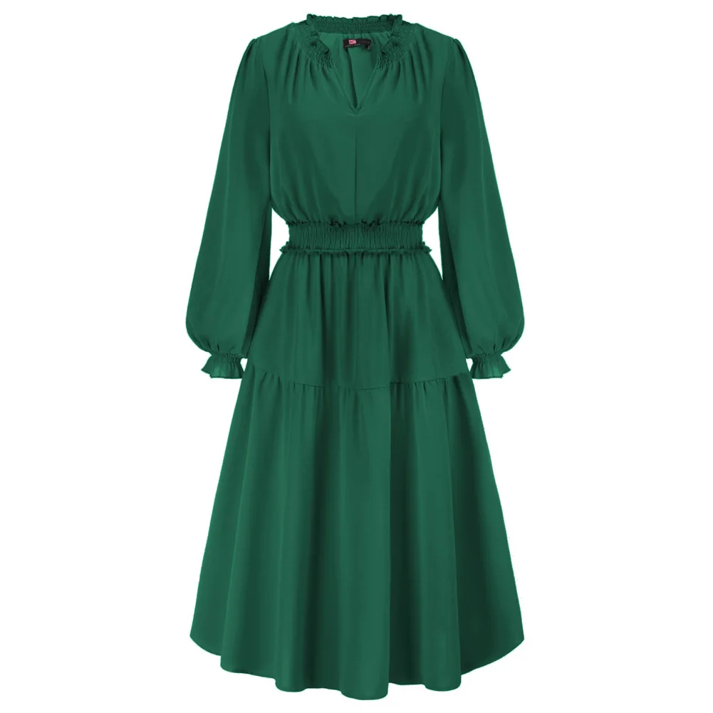KK Dress Women Spring 2022 Floral Printed Casual Fashion Tiered A-Line Dress Long Sleeves Slim Fit V-Neck Elastic Waist Dress
KK Dress Women Spring 2022 Floral Printed Casual Fashion Tiered A-Line Dress Long Sleeves Slim Fit V-Neck Elastic Waist Dress