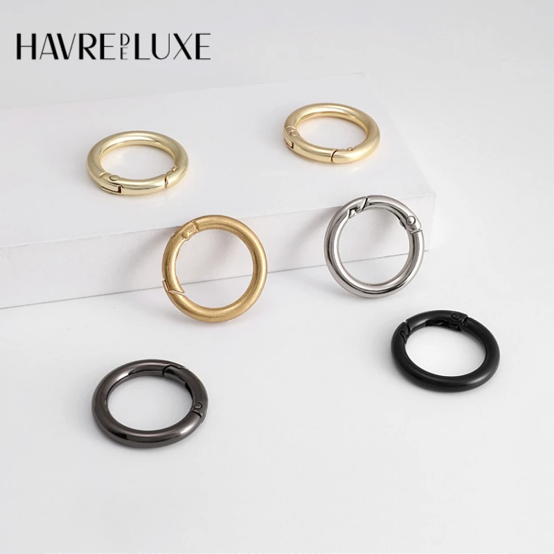 Bag Belt Accessories Spring Ring Buckle For Handbag Fastener Circle Big Hardware Metal Adjustment Buckle Adjustable Strap
Bag Belt Accessories Spring Ring Buckle For Handbag Fastener Circle Big Hardware Metal Adjustment Buckle Adjustable Strap