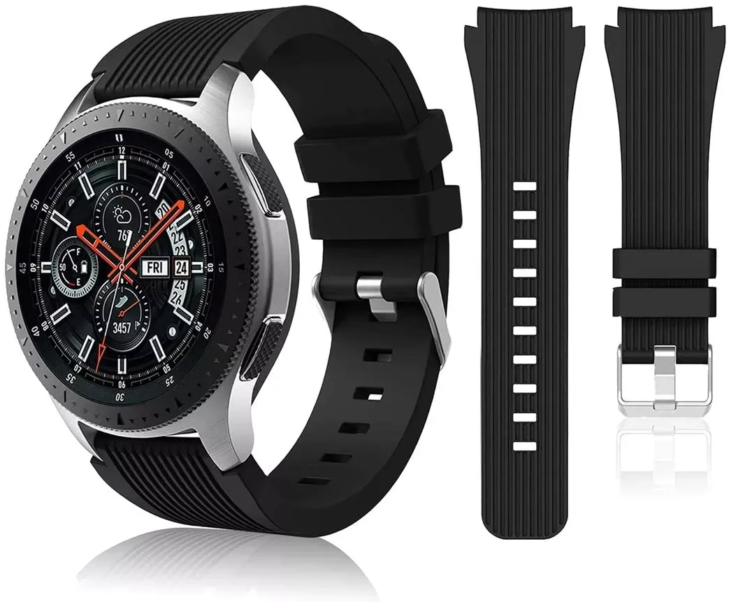 Silicone Strap For Samsung Galaxy Watch 3 45mm Smartwatch Official Watchbands Accessories For Galaxy Watch 46mm Gear S3 22mm
Silicone Strap For Samsung Galaxy Watch 3 45mm Smartwatch Official Watchbands Accessories For Galaxy Watch 46mm Gear S3 22mm
