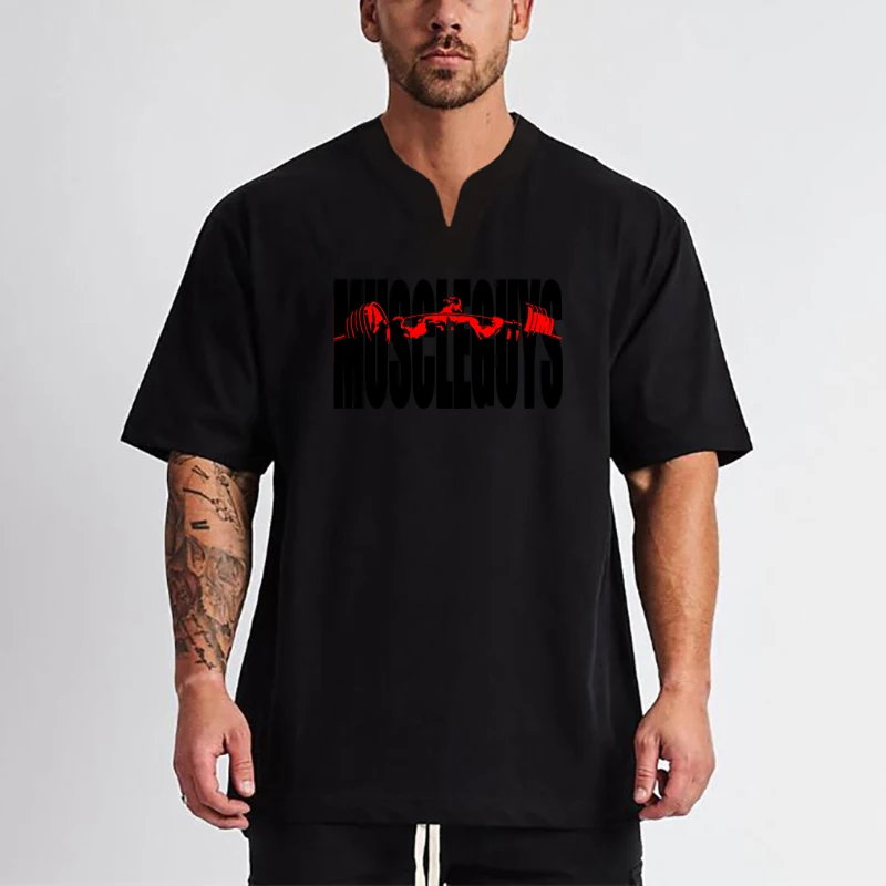 Summer Cotton Casual Short-sleeved New Arrivals Printed Simple T-shirt Men's Loose Fitness Clothes
Summer Cotton Casual Short-sleeved New Arrivals Printed Simple T-shirt Men's Loose Fitness Clothes