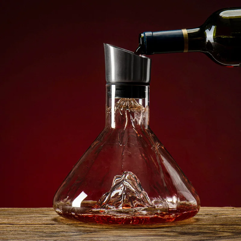 

Роскошный графин для быстрого вина типа «Водопад», бессвинцовый фильтр из хрустального стекла, домашний дозатор для вина, кастрюля для вина...