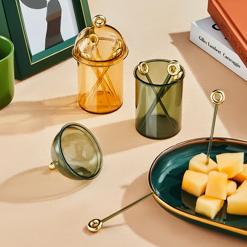Creative Fruit Fork Set With Jars Fruit Tool Stainless Steel Household Small Dessert Gold Cake Forks Storage Box Accessory
Creative Fruit Fork Set With Jars Fruit Tool Stainless Steel Household Small Dessert Gold Cake Forks Storage Box Accessory