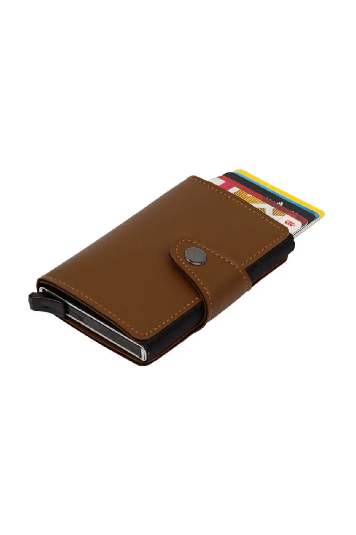 Small Leather Black Men's Wallet Credit Card Holder For Men Automatic Mechanism High Security Of Aluminum Case Blocking
Small Leather Black Men's Wallet Credit Card Holder For Men Automatic Mechanism High Security Of Aluminum Case Blocking