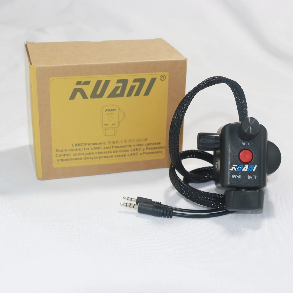 

Zoom focus remote controller for LANC Panasonic cameras HC-X1 AG-UX90 HC-PV100 AG-AC30 AG-UX180 HC-X1000 AG-AC90 AU-EVA1