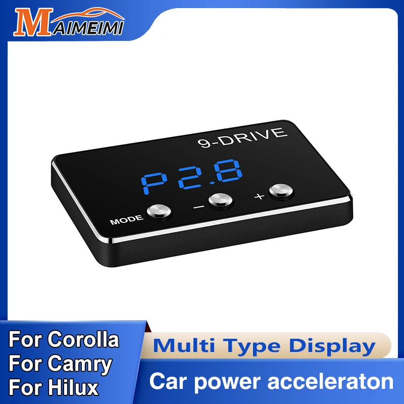 Car Electronic Throttle Controller Racing Accelerator Potent Booster For TOYOTA For Hilux For Corolla Tuning Parts Accessory
Car Electronic Throttle Controller Racing Accelerator Potent Booster For TOYOTA For Hilux For Corolla Tuning Parts Accessory