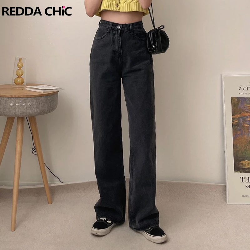 ReddaChic Gray Boyfriend Jeans Women High Waist Straight Pants Korean Streetwear Grunge Y2k Trouser Goth Acubi Fashion Clothes
ReddaChic Gray Boyfriend Jeans Women High Waist Straight Pants Korean Streetwear Grunge Y2k Trouser Goth Acubi Fashion Clothes