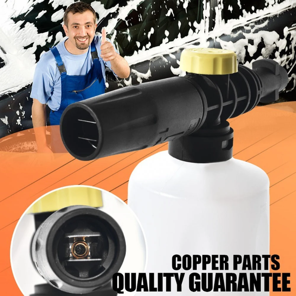 Пенная насадка для автомоек Karcher K2 K3 K4 K5 K6 K7, пеногенератор с регулируемым распылителем
Пенная насадка для автомоек Karcher K2 K3 K4 K5 K6 K7, пеногенератор с регулируемым распылителем
