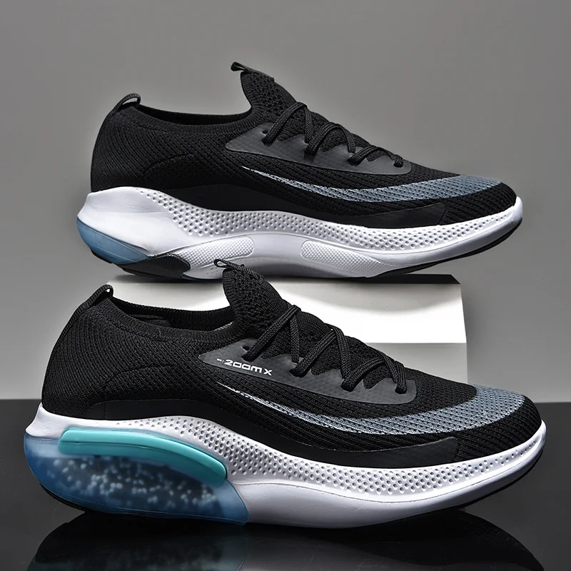 Running Shoes Men Breathable Knit Upper Athletic Training Shoes Non-slip Damping Male Sneakers Walking Jogging Unisex Footwear
Running Shoes Men Breathable Knit Upper Athletic Training Shoes Non-slip Damping Male Sneakers Walking Jogging Unisex Footwear