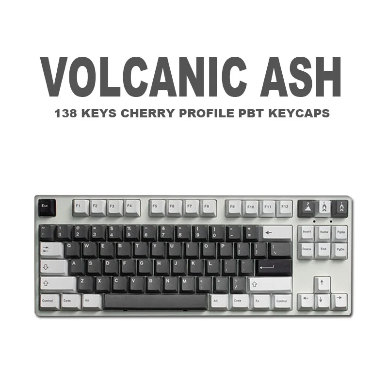 138 Keys GMK Volcanic Ash Keycaps Cherry Profile Keycaps for Cherry Mx Mechanical Keyboard Sublimation Custom GMK Keycap
138 Keys GMK Volcanic Ash Keycaps Cherry Profile Keycaps for Cherry Mx Mechanical Keyboard Sublimation Custom GMK Keycap