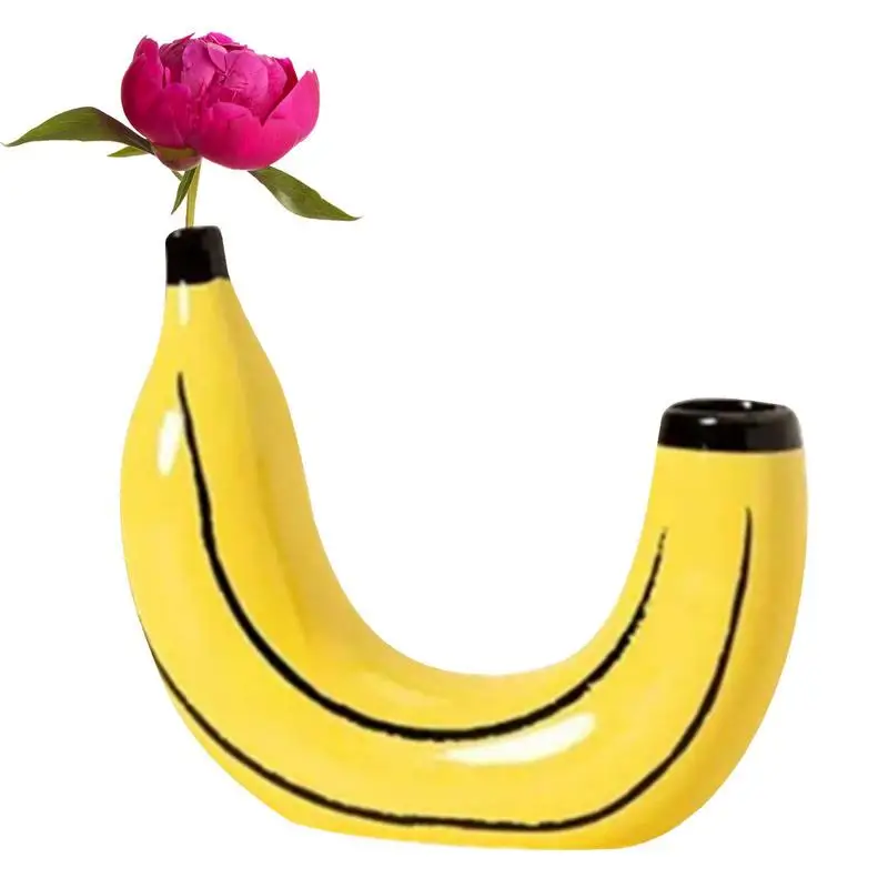 Banana Shaped Vase Yellow Vases Home Decor Double Opening Design Home Living Room Dining Room Table Decorations
Banana Shaped Vase Yellow Vases Home Decor Double Opening Design Home Living Room Dining Room Table Decorations