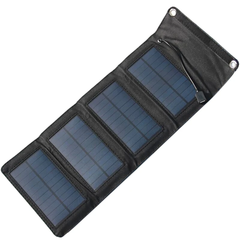 USB Port 7W Solar Charger 5V Foldable Portable Solar Phone Charger Solar Panel Compatible With Mobile Phone Tablet Etc
USB Port 7W Solar Charger 5V Foldable Portable Solar Phone Charger Solar Panel Compatible With Mobile Phone Tablet Etc