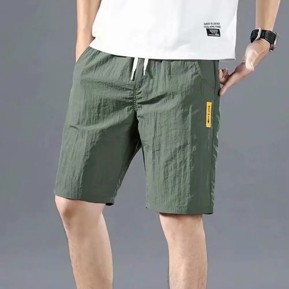 Stylish Pure Colors Mid Waists Men Shorts Summer Knee Length Men Pants Simple Loose Drawstring Men Trousersfor Daily Wear 2022
Stylish Pure Colors Mid Waists Men Shorts Summer Knee Length Men Pants Simple Loose Drawstring Men Trousersfor Daily Wear 2022