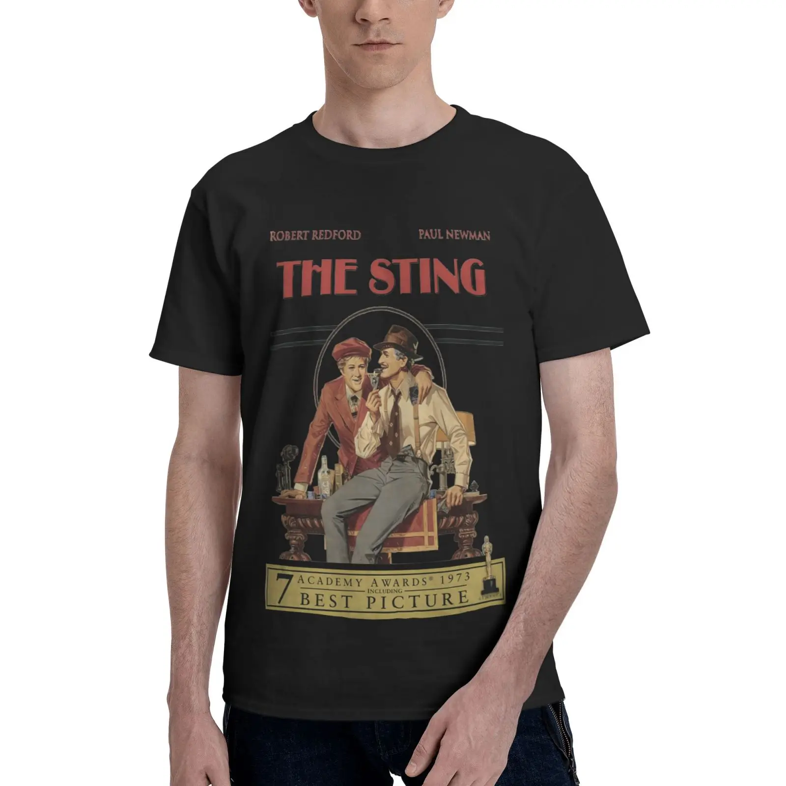 Мужская футболка The Sting Shirtmovie To Redford Newman, женская футболка, футболка с рисунком аниме, футболки Harajuku, футболка Манга
Мужская футболка The Sting Shirtmovie To Redford Newman, женская футболка, футболка с рисунком аниме, футболки Harajuku, футболка Манга