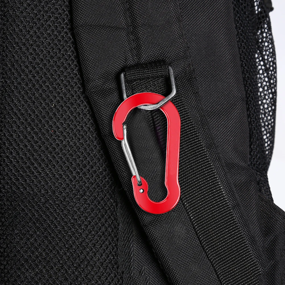 Climbing Button Carabiner Solid Clip Camping Hiking Hook Outdoor Sports Multi Colors Aluminium Safety Buckle Keychain
Climbing Button Carabiner Solid Clip Camping Hiking Hook Outdoor Sports Multi Colors Aluminium Safety Buckle Keychain
