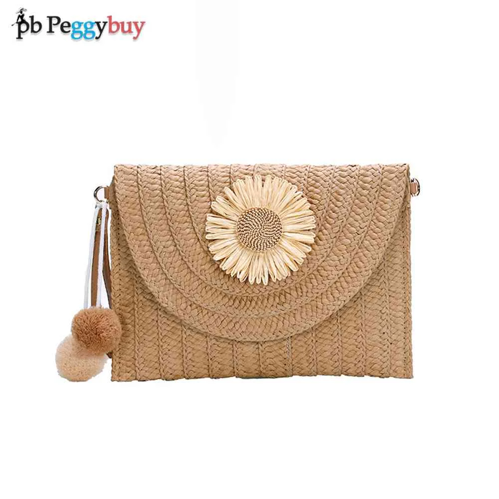 Straw Clutch Handbag Summer Beach Woven Flower Envelope Purse Women Travel Shoulder Bag for Outdoor Shopping Business
Straw Clutch Handbag Summer Beach Woven Flower Envelope Purse Women Travel Shoulder Bag for Outdoor Shopping Business
