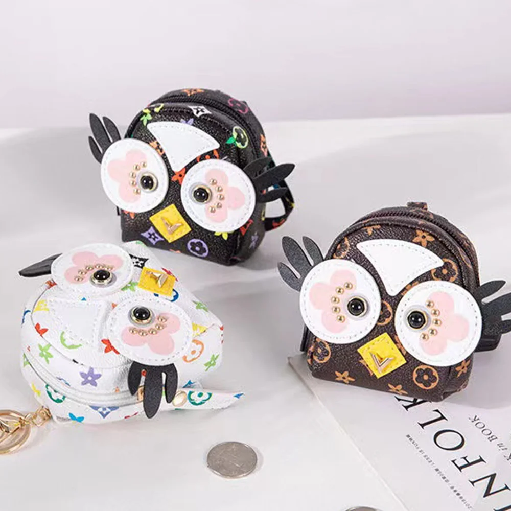 Women Small Coin Purse Leather Cute Owl Mini Keychain Wallet Card Holder Bag Pendant Lipstick Organizer Pouch Key Chain Grils
Women Small Coin Purse Leather Cute Owl Mini Keychain Wallet Card Holder Bag Pendant Lipstick Organizer Pouch Key Chain Grils