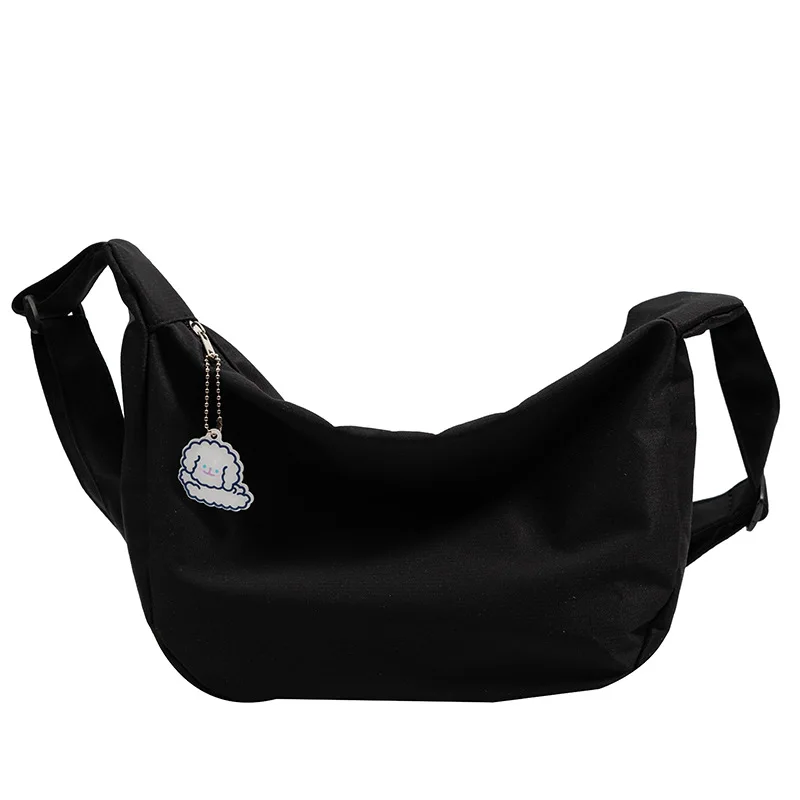 2023 New Fashion Crossbody Bag Nylon Women's Dumpling Bag Small Body Bag Underarm Bag Simple One Shoulder Messanger Bag
2023 New Fashion Crossbody Bag Nylon Women's Dumpling Bag Small Body Bag Underarm Bag Simple One Shoulder Messanger Bag