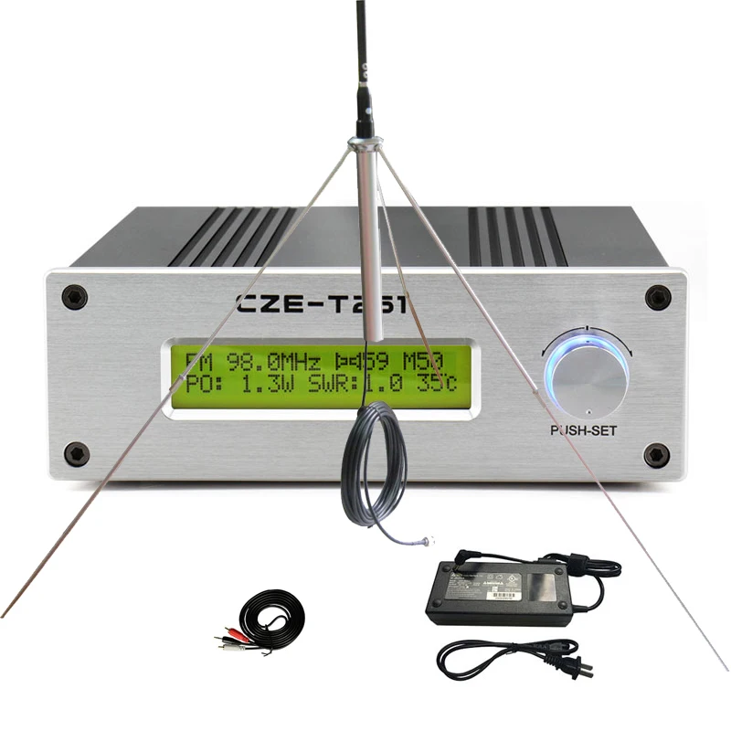 25W Radio Station FM Broadcast Transmitter CZE-T251 
25W Radio Station FM Broadcast Transmitter CZE-T251