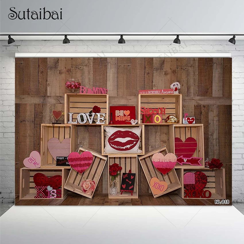 Valentine Day Wooden Board Backdrop Party Mouth Red Love Heart Flowers Photography Decoration Background Photographic Zone Props
Valentine Day Wooden Board Backdrop Party Mouth Red Love Heart Flowers Photography Decoration Background Photographic Zone Props