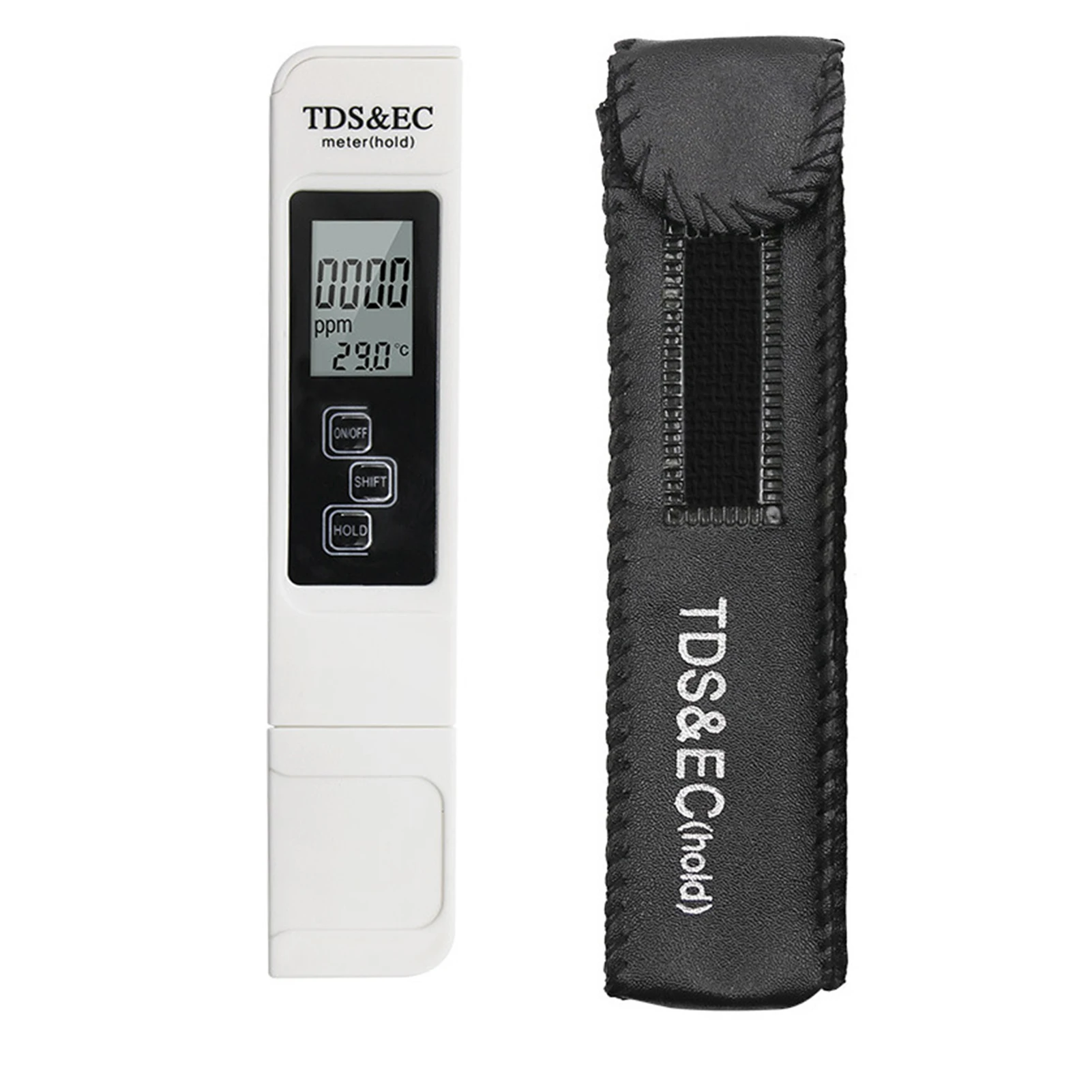 Multifunctional Temperature Meter Purity Data Hold TDS EC Accurate Water Quality Tester Digital Display Monitor Range 0-9990
Multifunctional Temperature Meter Purity Data Hold TDS EC Accurate Water Quality Tester Digital Display Monitor Range 0-9990