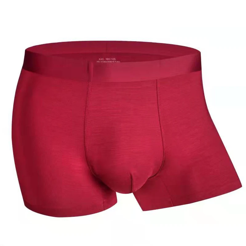 Very thin men's underwear nylon ice silk boxers double bagged high-interest high-stretch boxers
Very thin men's underwear nylon ice silk boxers double bagged high-interest high-stretch boxers