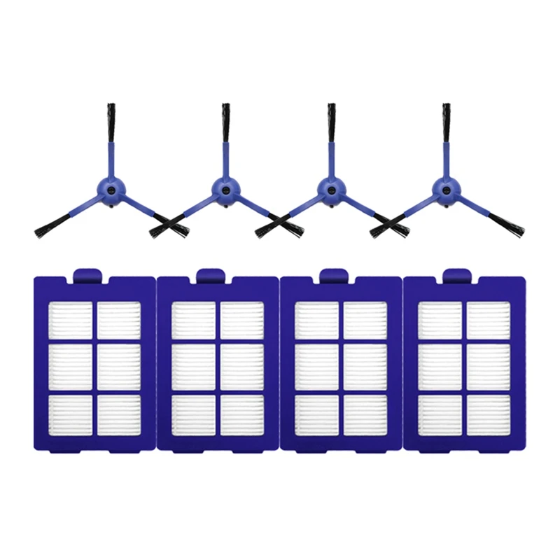 Сменные детали для пылесоса Eufy By Anker, Robovac X8 Hybrid (4 боковых щетки + 4 фильтра) 
Сменные детали для пылесоса Eufy By Anker, Robovac X8 Hybrid (4 боковых щетки + 4 фильтра)