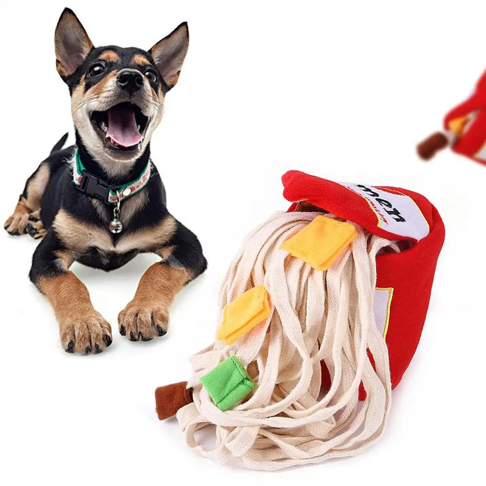 Pet Plush Sniffing Toy Removable Ramen Bubble Bucket Cat Dog Tooth Cleaning Molar Toys Pet Products
Pet Plush Sniffing Toy Removable Ramen Bubble Bucket Cat Dog Tooth Cleaning Molar Toys Pet Products