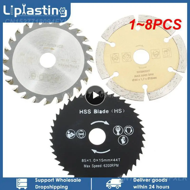 1~8PCS 85mm*10mm HSS Circular Saw Blade Cutting Disc Wheel For Wood Saw Blade Metal Angle Grinder Accessories
1~8PCS 85mm*10mm HSS Circular Saw Blade Cutting Disc Wheel For Wood Saw Blade Metal Angle Grinder Accessories