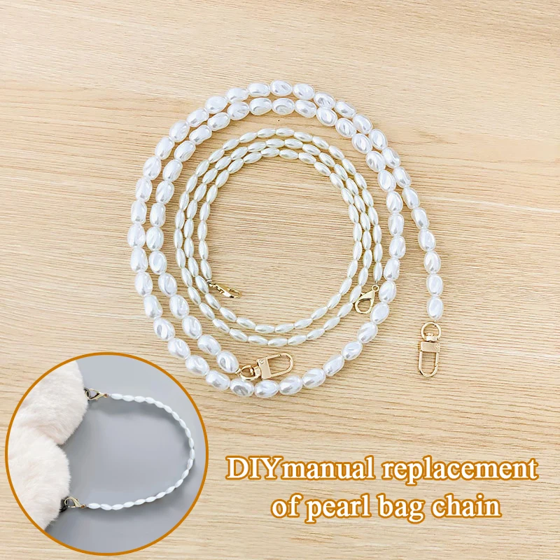 Replacement Mobile Phone Case Chain DIY Pearl Strap For Bags Handbag Handles Detachable Crossbody Chain Phone Lanyard 2023 New
Replacement Mobile Phone Case Chain DIY Pearl Strap For Bags Handbag Handles Detachable Crossbody Chain Phone Lanyard 2023 New