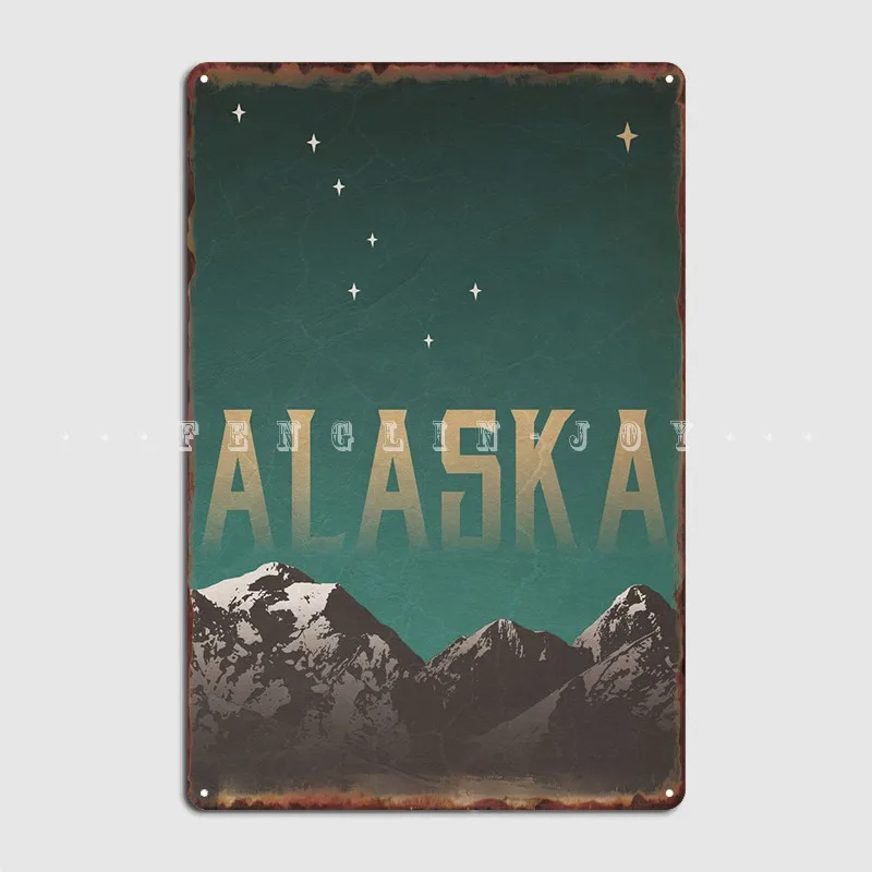 Old Alaska Travel Postcard Metal Sign Plates Bar Cave Personalized Wall Mural Tin Sign Poster
Old Alaska Travel Postcard Metal Sign Plates Bar Cave Personalized Wall Mural Tin Sign Poster
