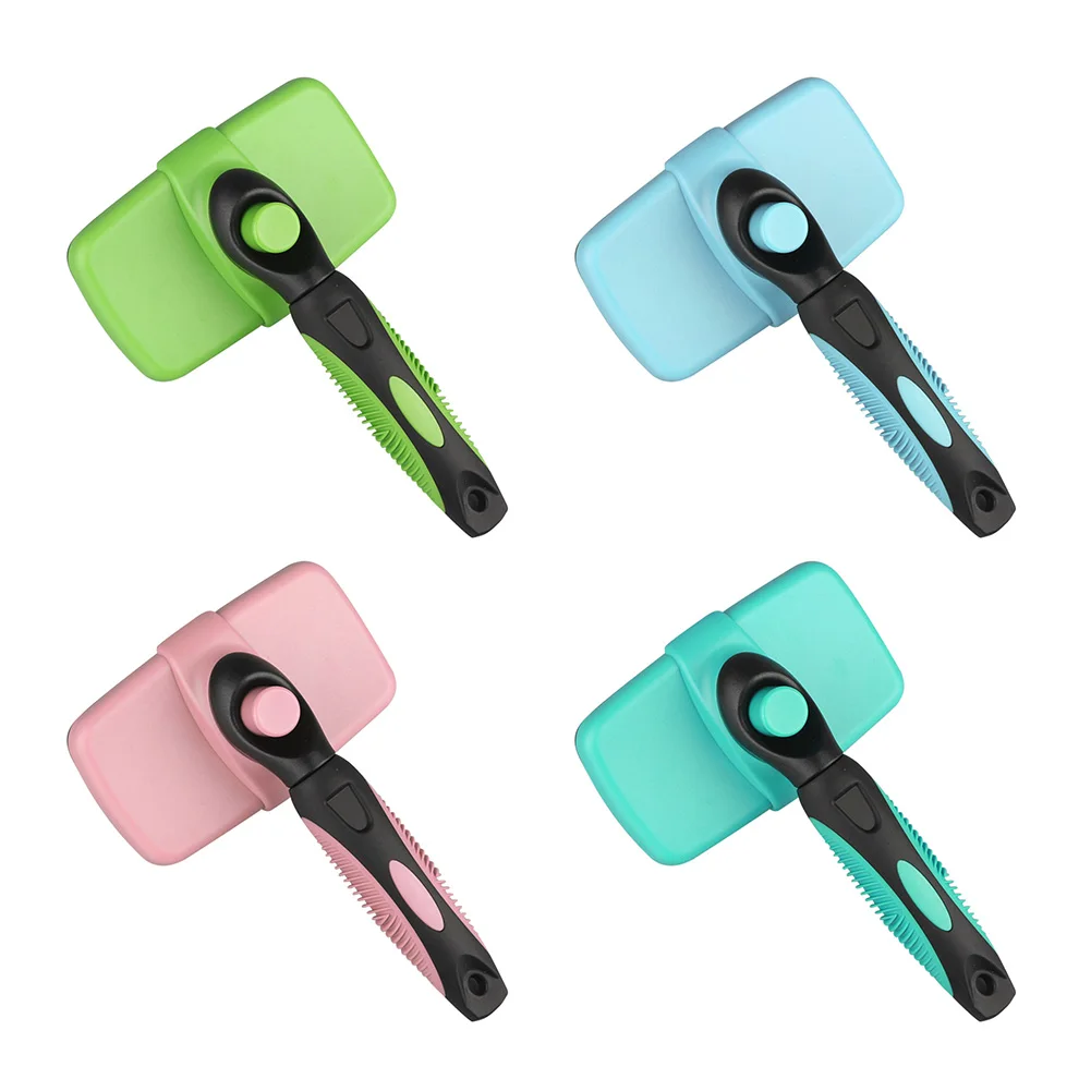 Comb Shedding Hair Brush Dog Supplies Protective Hair Self Cleaning Brush One Key Grooming Needle Comb Fit Various Pet
Comb Shedding Hair Brush Dog Supplies Protective Hair Self Cleaning Brush One Key Grooming Needle Comb Fit Various Pet