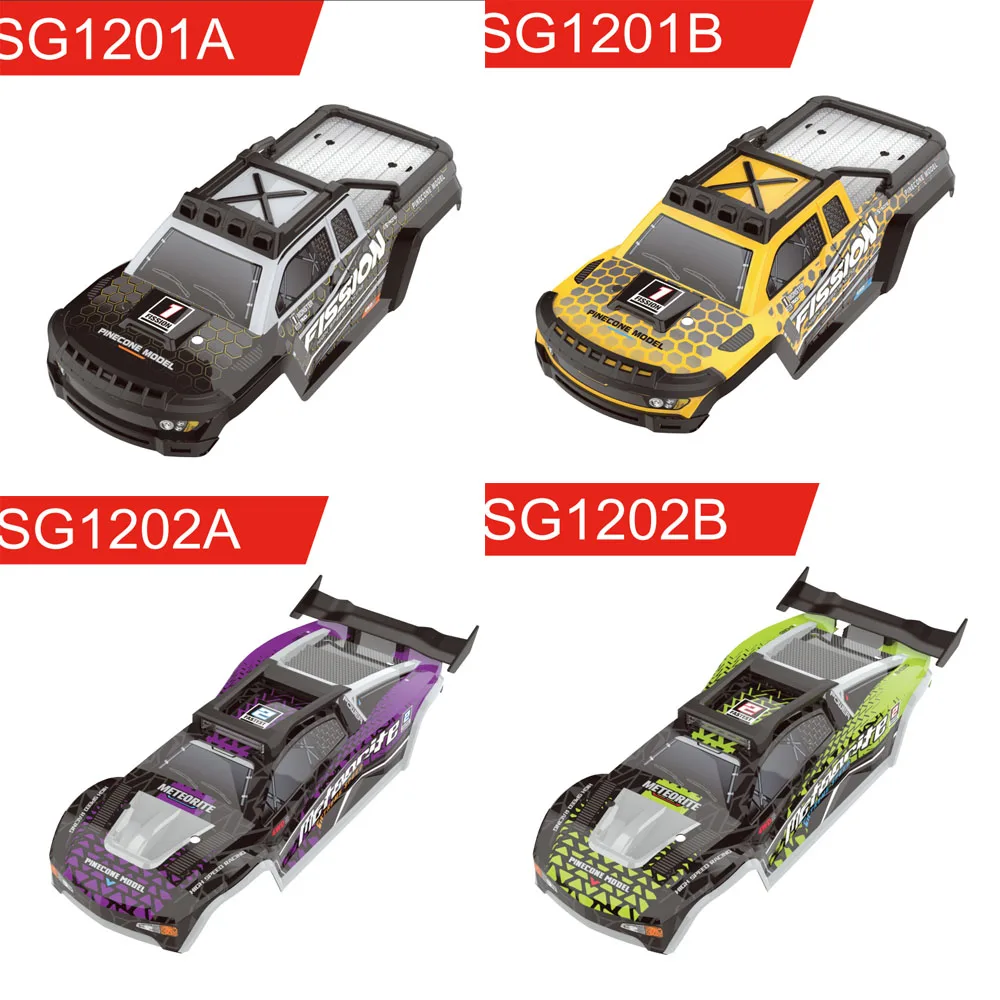 SG1201 SG1202 RC Car Spare Parts car shell SG1201A SG1201B SG1202A SG1202B 
SG1201 SG1202 RC Car Spare Parts car shell SG1201A SG1201B SG1202A SG1202B