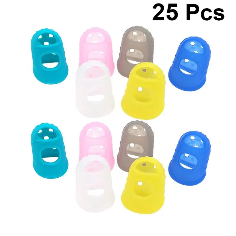 25Pcs Durable Guitar Fingertip Protectors Silicone Finger Guards for Ukulele Beginner(Mixed)
25Pcs Durable Guitar Fingertip Protectors Silicone Finger Guards for Ukulele Beginner(Mixed)