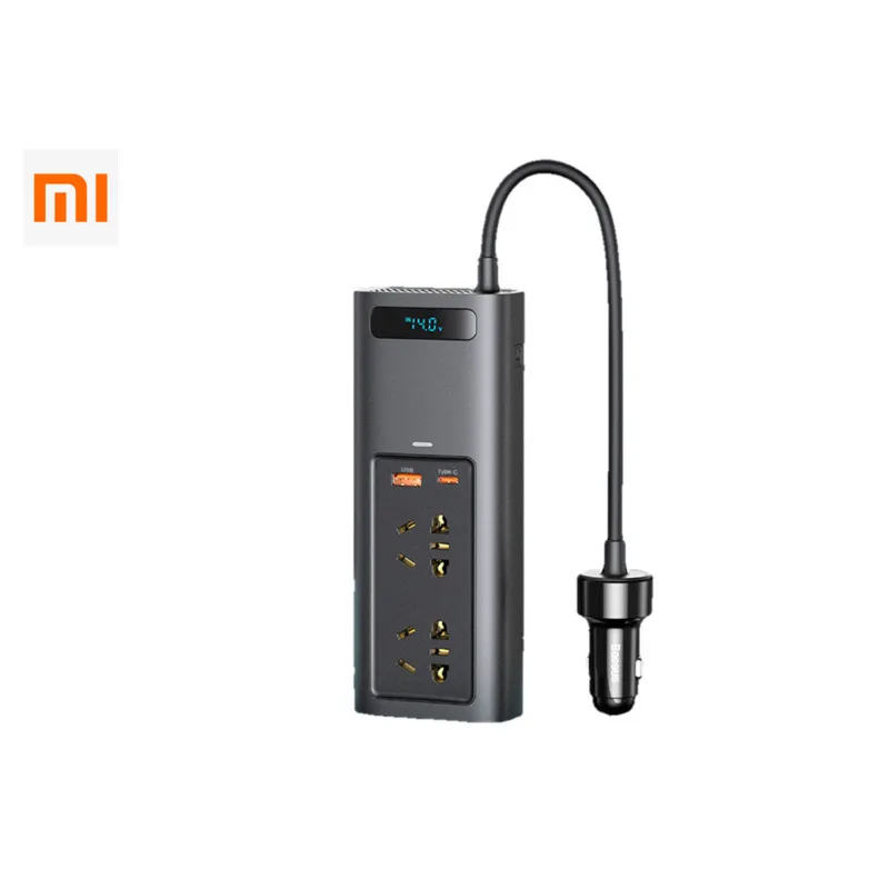 Xiaomi Официальный магазин Baseus автомобильный инвертор постоянного тока 12 В в переменный ток 220 В автомобильный преобразователь USB Type C Быстрая ...
Xiaomi Официальный магазин Baseus автомобильный инвертор постоянного тока 12 В в переменный ток 220 В автомобильный преобразователь USB Type C Быстрая ...
