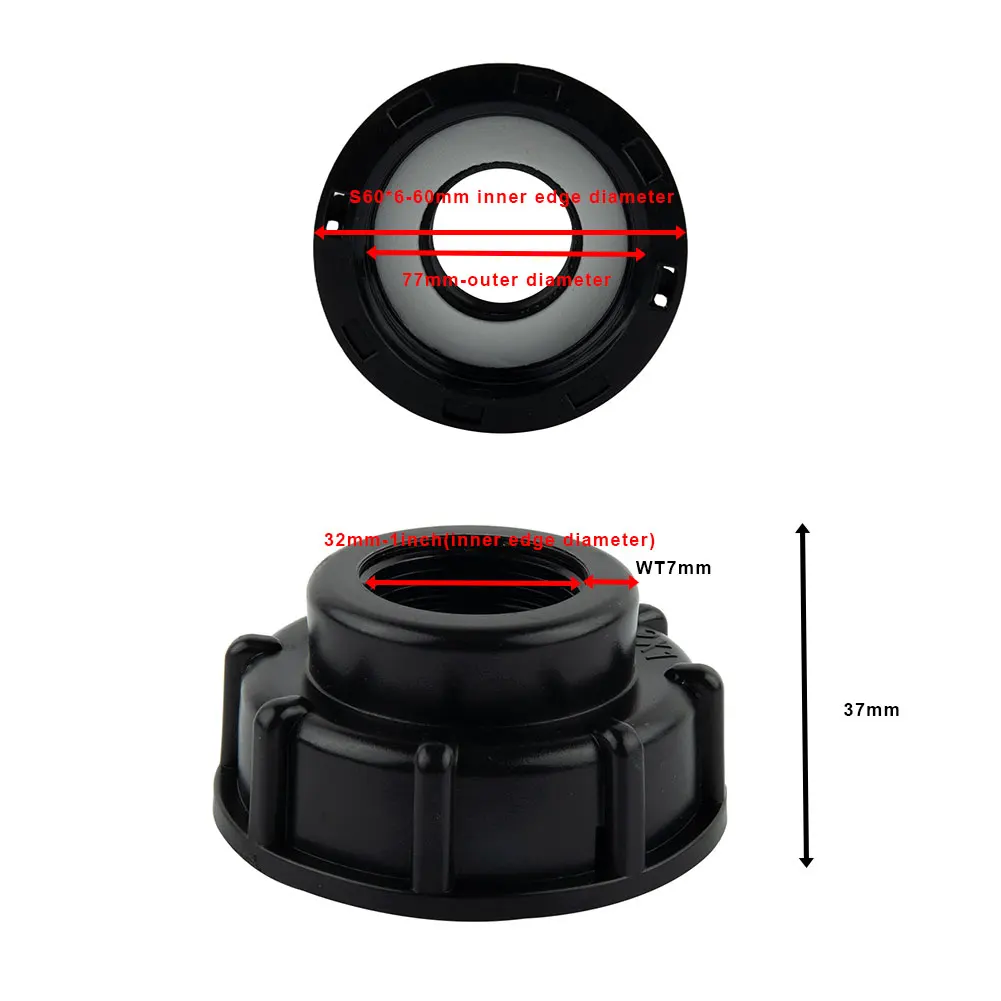 IBC Container Cap Tank Adapter Barrel DN40/50 Ball Valve Butterfly Valve Outlet 4 /6 /1 Inch Inner Female Adapter
IBC Container Cap Tank Adapter Barrel DN40/50 Ball Valve Butterfly Valve Outlet 4 /6 /1 Inch Inner Female Adapter