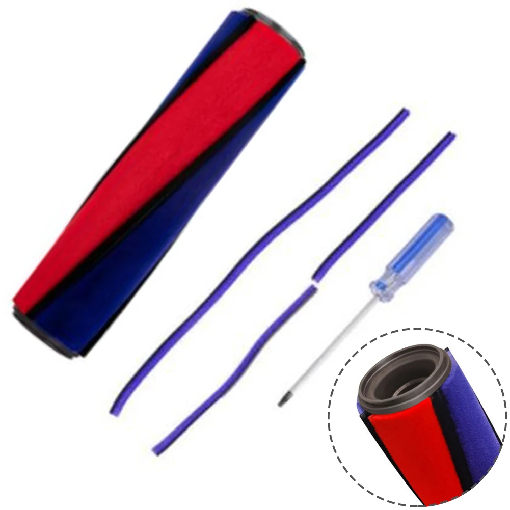 4Pcs Vacuum Cleaner Part For Dyson V6 V7 V8 SV03 V10 V11 SV03 Robot Sweeper Replacement Soft Plush Strip Soft Roller Brush Set
4Pcs Vacuum Cleaner Part For Dyson V6 V7 V8 SV03 V10 V11 SV03 Robot Sweeper Replacement Soft Plush Strip Soft Roller Brush Set