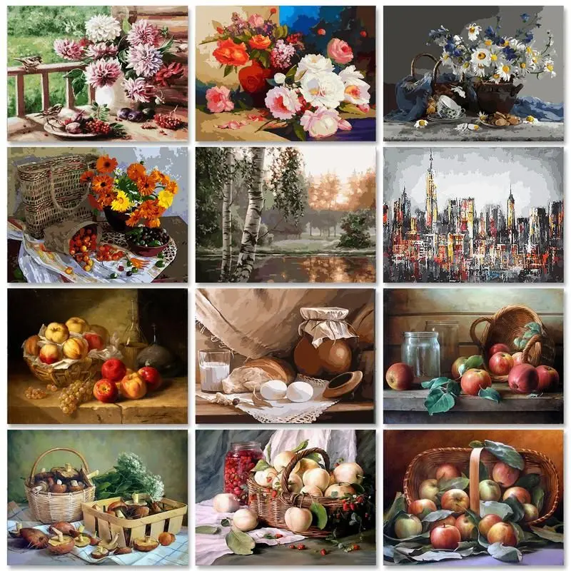 RUOPOTY Diy Painting By Numbers With Frame Fruit Basket Acrylic Paint On Canvas Picture By Numbers Diy Ideas Gift For Home Decor
RUOPOTY Diy Painting By Numbers With Frame Fruit Basket Acrylic Paint On Canvas Picture By Numbers Diy Ideas Gift For Home Decor