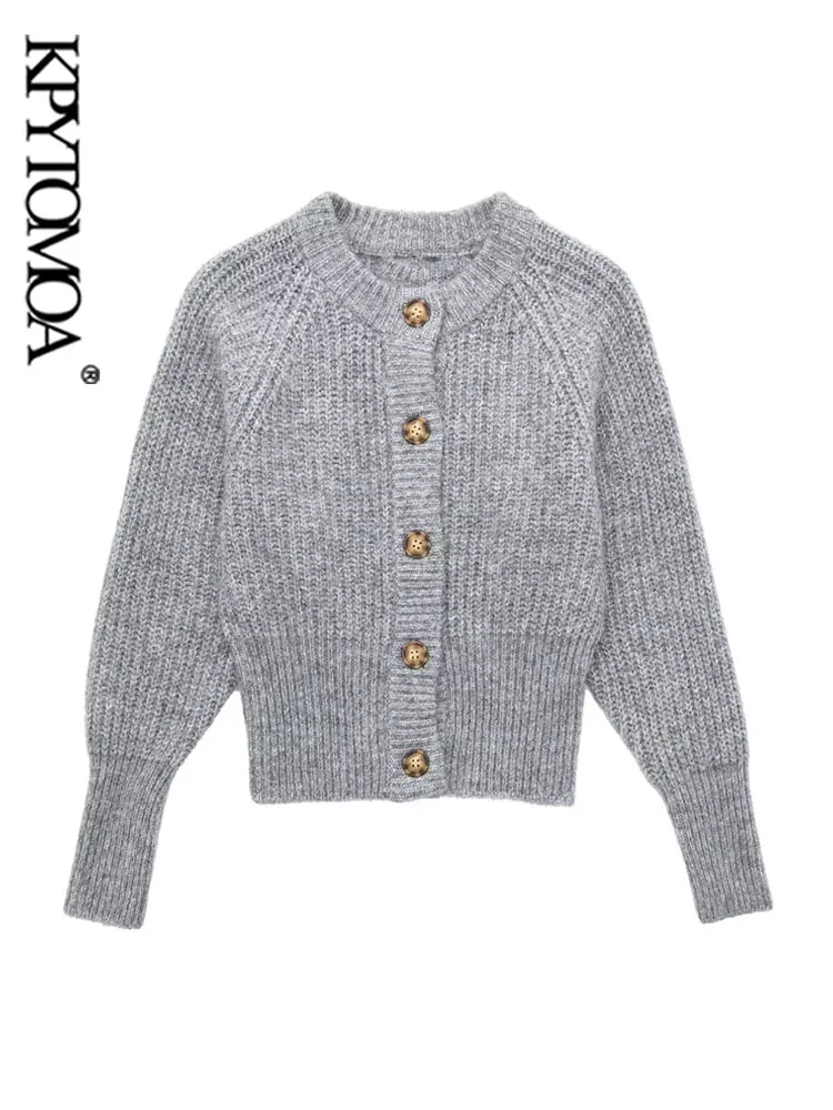 KPYTOMOA Women Fashion Loose Warm Ribbed Knit Cardigan Sweater Vintage Long Sleeve Front Buttons Female Outerwear Chic Tops
KPYTOMOA Women Fashion Loose Warm Ribbed Knit Cardigan Sweater Vintage Long Sleeve Front Buttons Female Outerwear Chic Tops