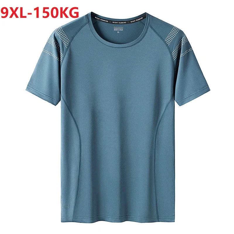 summer men quick dry sports tshirt short sleeve Breathable hole tees plus size 9XL geometry elastic out door gym tshirts Fitness
summer men quick dry sports tshirt short sleeve Breathable hole tees plus size 9XL geometry elastic out door gym tshirts Fitness