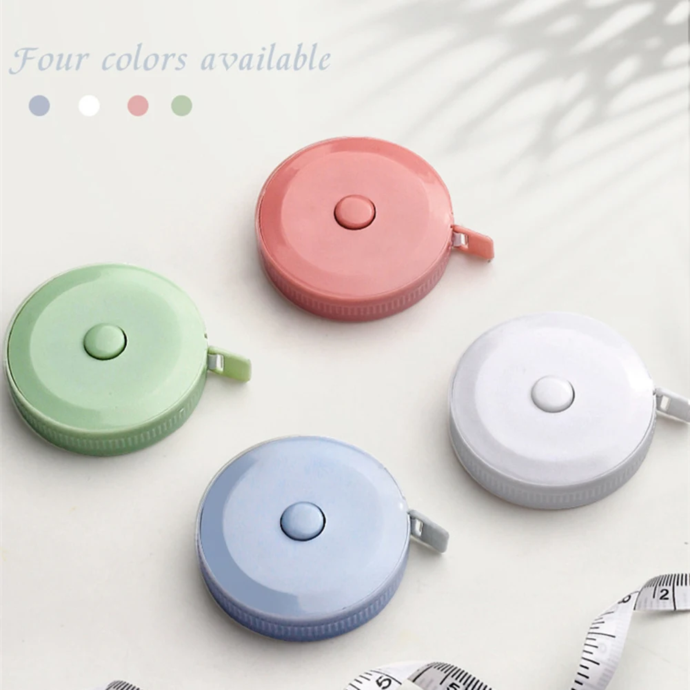 1.5M/60 Inch Soft Tape Measure Double Scale Retractable Body Height Measuring Meter For Waist Sewing Tailor Tape Measure Craft
1.5M/60 Inch Soft Tape Measure Double Scale Retractable Body Height Measuring Meter For Waist Sewing Tailor Tape Measure Craft