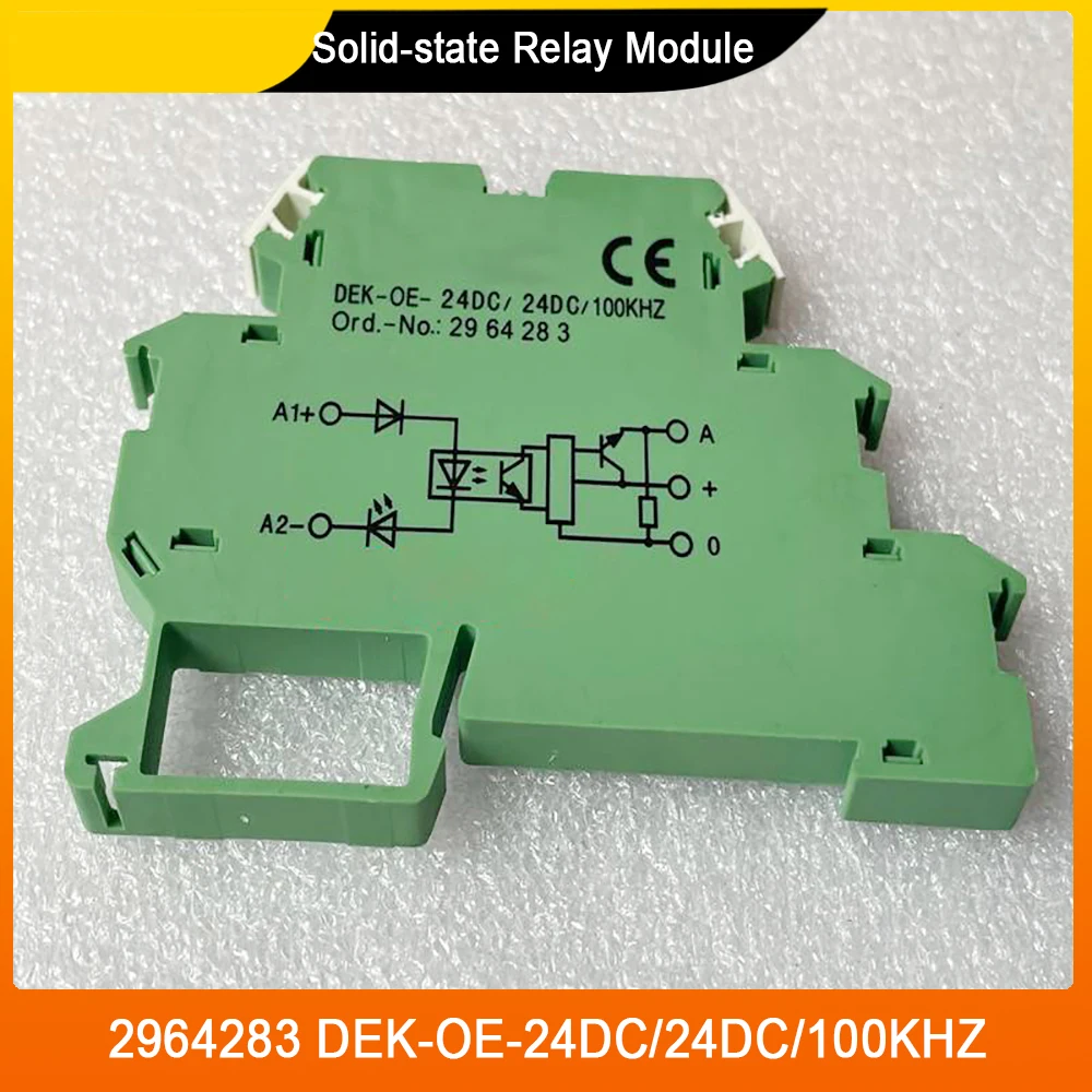 

New 2964283 DEK-OE-24DC/24DC/100KHZ For Phoenix Solid-state Relay Module High Quality Fast Ship